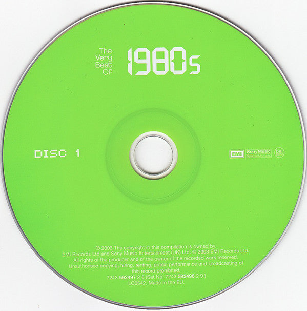 Various : The Very Best Of 1980s  (3xCD, Comp + Box)