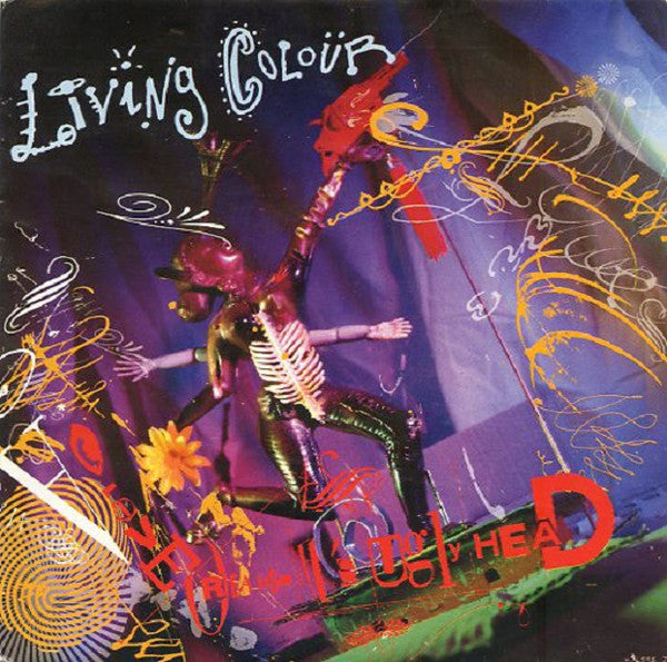 Living Colour : Love Rears It's Ugly Head (7", Single, RP)