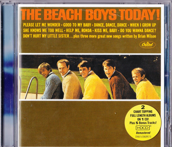 The Beach Boys : Today! / Summer Days (And Summer Nights!!) (HDCD, Comp, Mono, RE, RM, RP)