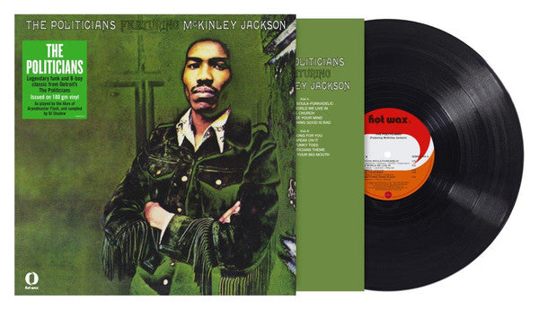 The Politicians featuring McKinley Jackson : The Politicians Featuring McKinley Jackson (LP, Album, RE)