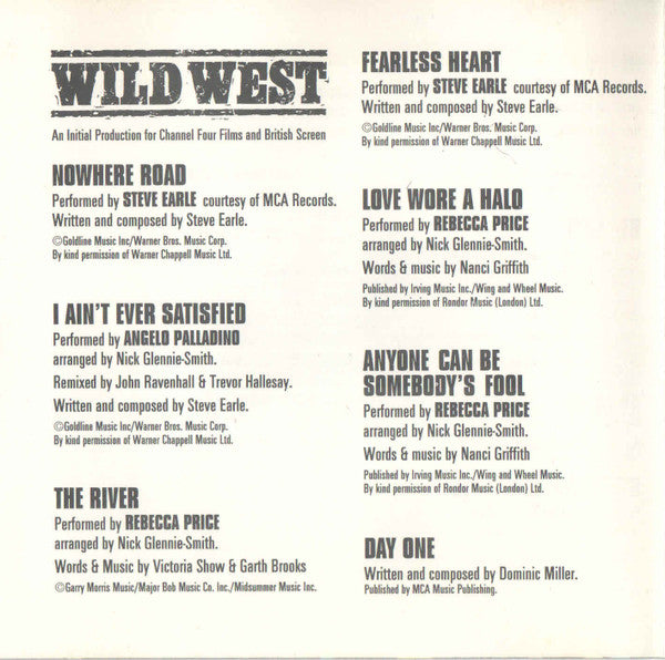 Various : Wild West (The Original Soundtrack) (CD, Album)
