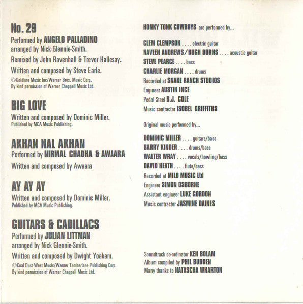Various : Wild West (The Original Soundtrack) (CD, Album)