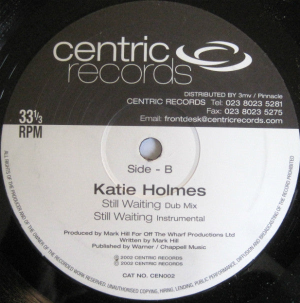 Katie Holmes : Still Waiting (12")
