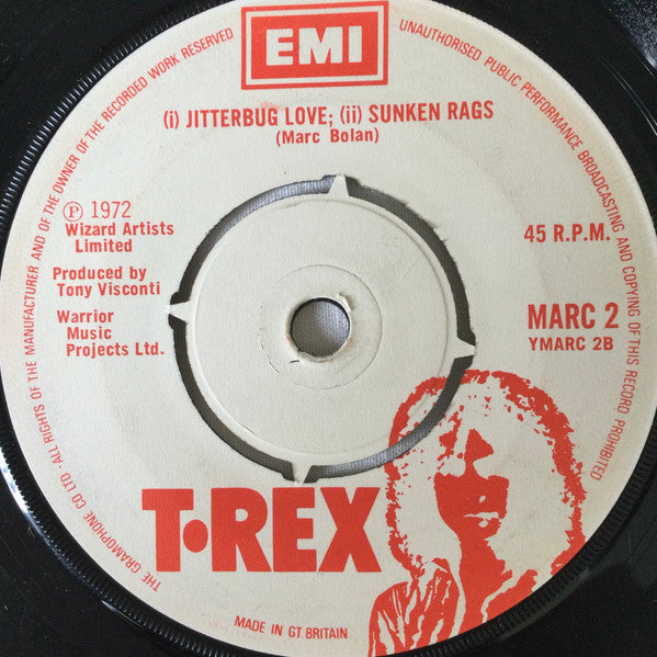 T. Rex : Children Of The Revolution (7", Single, Pus)