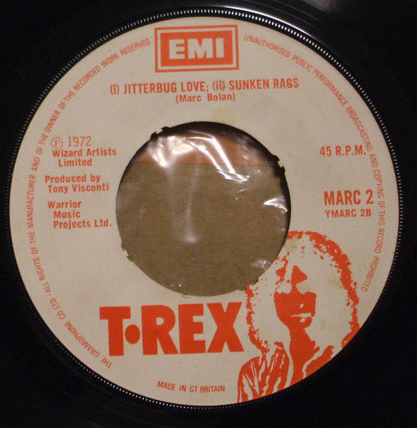 T. Rex : Children Of The Revolution (7", Single, Pus)