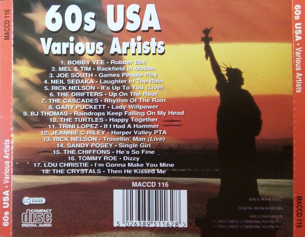 Various : 60s USA (CD, Comp)