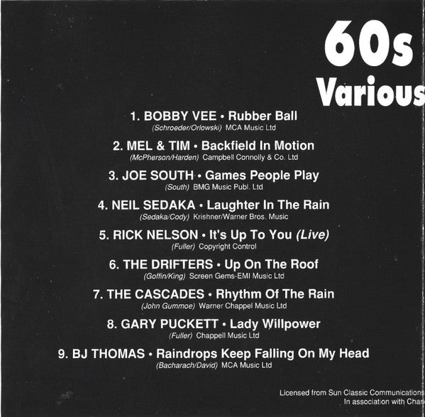 Various : 60s USA (CD, Comp)