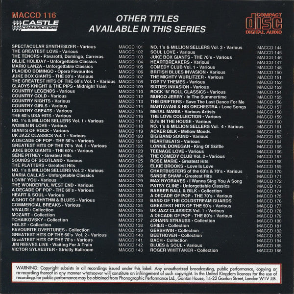 Various : 60s USA (CD, Comp)