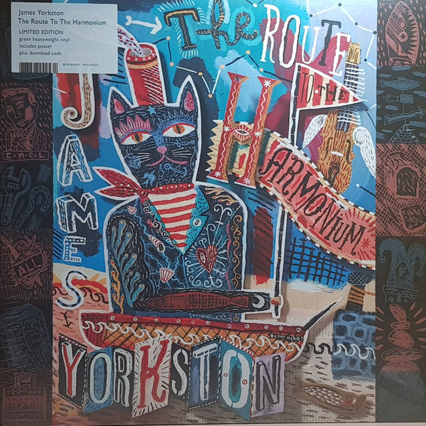 James Yorkston : The Route To The Harmonium (LP, Album, Ltd, Gre)