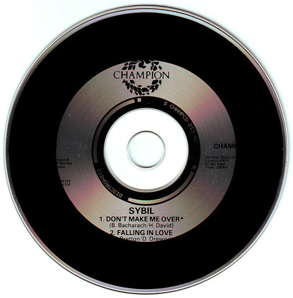 Sybil : Don't Make Me Over (Remix) (CD, Maxi, Car)