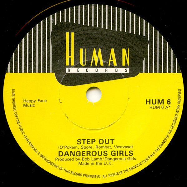 Dangerous Girls : Step Out \ Sidekick Phenomena \ Men In Suits (7", Single)