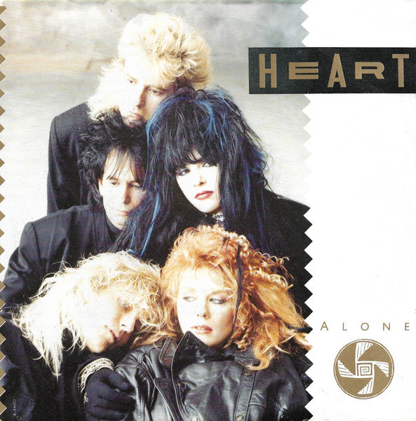 Heart : Alone (7", Single, Sil)