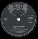 Elton John : Candle In The Wind (7", Single, Sol)