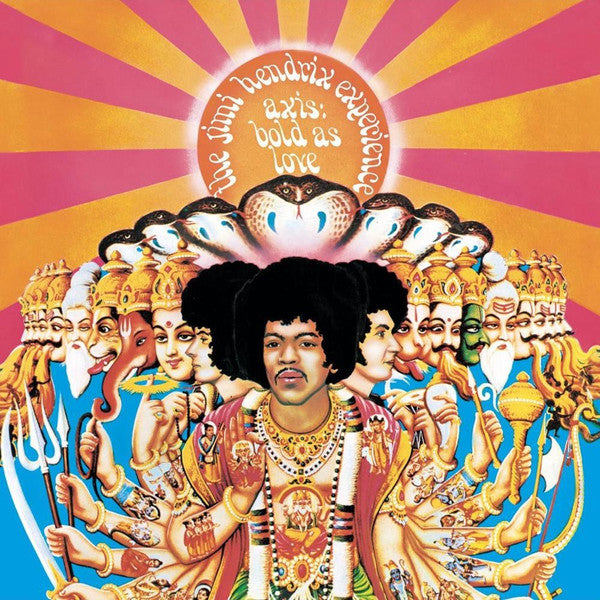 The Jimi Hendrix Experience : Axis: Bold As Love (LP, Album, RE, RM, Gat)