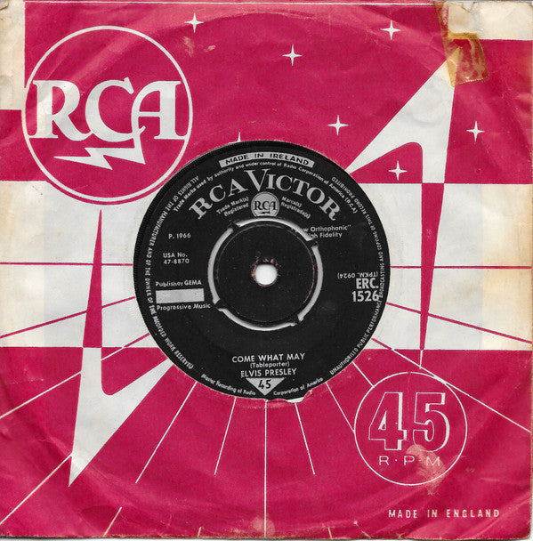 Elvis Presley : Love Letters (7")