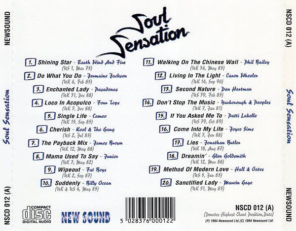 Various : Soul Sensation (CD, Comp)