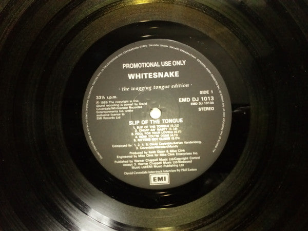 Whitesnake : Slip Of The Tongue The Wagging Tongue Edition (LP, Album, MP, Promo)