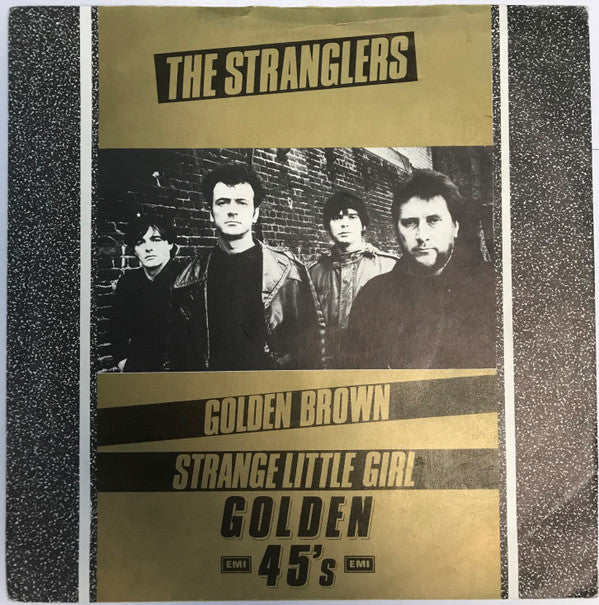 The Stranglers : Golden Brown / Strange Little Girl (7", Single, Sol)