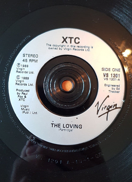 XTC : The Loving (7", Single, RE)