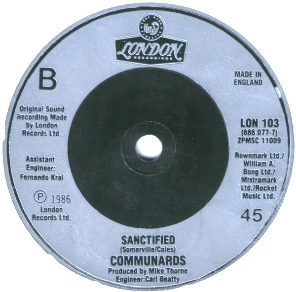 The Communards With Sarah Jane Morris : Don't Leave Me This Way   (7", Single, Sil)