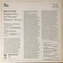 Anton Bruckner, Otto Klemperer, Philharmonia Orchestra : Symphony No. 4 ('Romantic') (LP, RE)