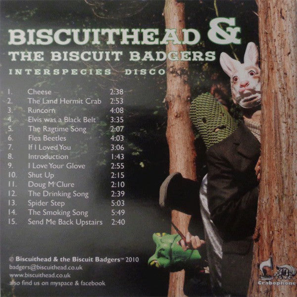 Biscuithead & The Biscuit Badgers : Interspecies Disco (CD)