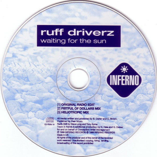 Ruff Driverz : Waiting For The Sun (CD, Single)