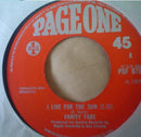 Vanity Fare : I Live For The Sun (7", Single, Lar)