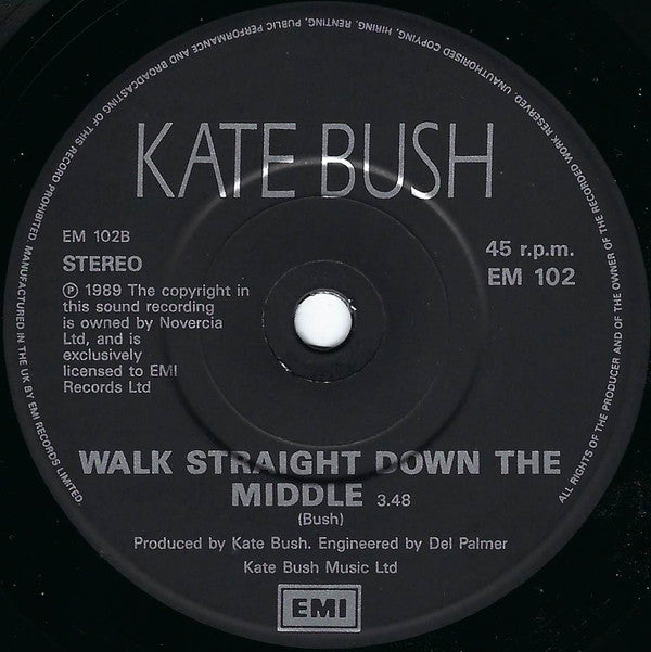 Kate Bush : The Sensual World (7", Single, Pap)