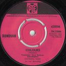 Donovan : Colours (7", Single, 4 P)