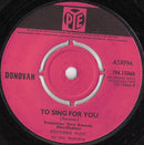 Donovan : Colours (7", Single, 4 P)