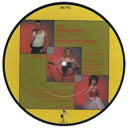 Tight Fit : Fantasy Island (7", Pic)