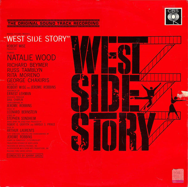 Leonard Bernstein : West Side Story (The Original Sound Track Recording) (LP, Album, RE)