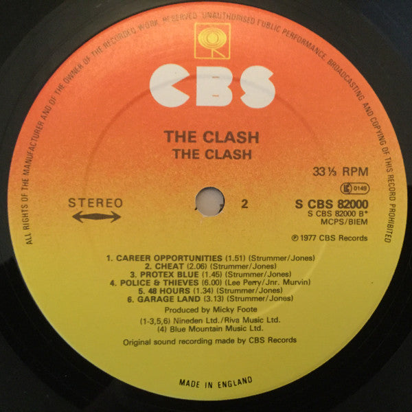 The Clash : The Clash (LP, Album)