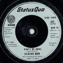 Status Quo : The Wanderer (7", Single, Sil)