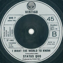 Status Quo : Dear John (7", Single)