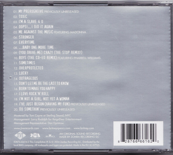 Britney Spears : Greatest Hits: My Prerogative (CD, Comp)