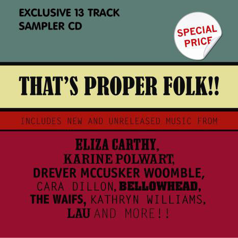 Various : That's Proper Folk!! (CD, Smplr)