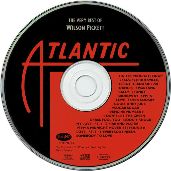 Wilson Pickett : The Very Best Of Wilson Pickett (CD, Comp)