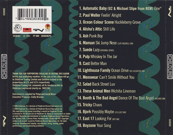 Various : Childline (Today's Top Artists Unite For Charity) (CD, Comp)