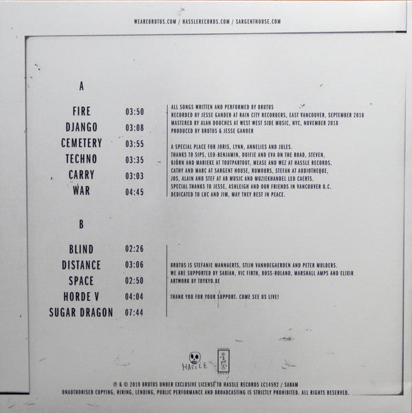 Brutus (23) : Nest (LP, Album, Ltd, Gre)