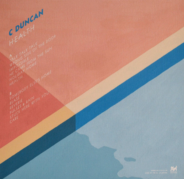 C Duncan : H·E·A·L·T·H (LP, Album, Ltd, Gre)