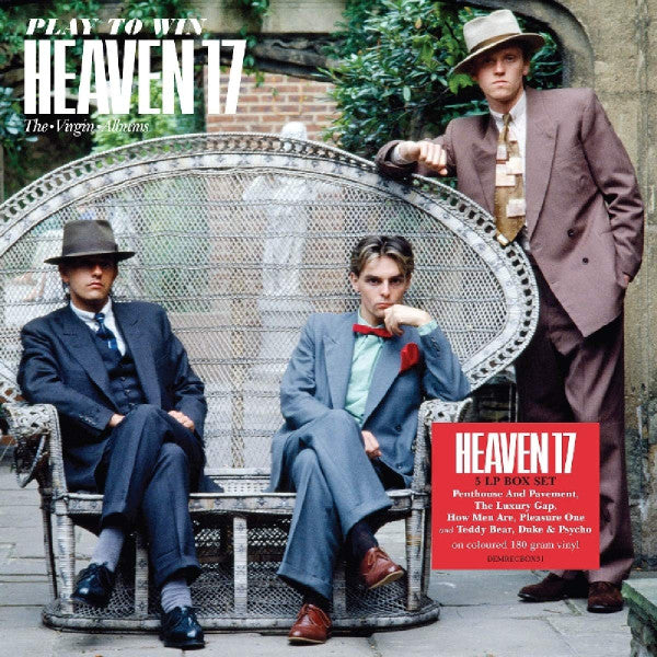 Heaven 17 : Play To Win (The • Virgin • Albums) (Box, Comp, Ltd + LP, Album, RE, Whi + LP, Album, R)