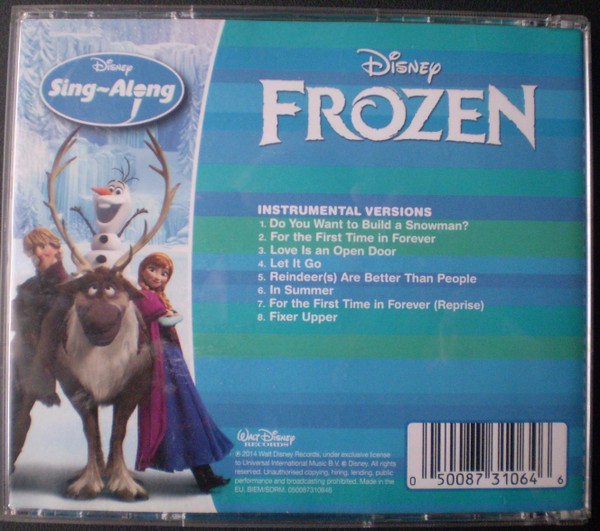 Unknown Artist : Disney Sing~Along: Frozen (CD, DAD)