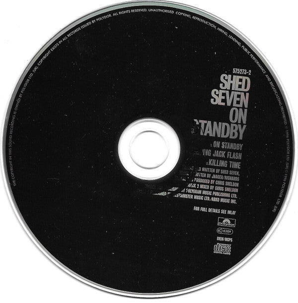 Shed Seven : On Standby (CD, Single, CD1)