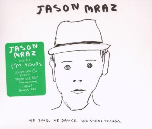 Jason Mraz : We Sing. We Dance. We Steal Things. (CD, Album, Enh, Gat)