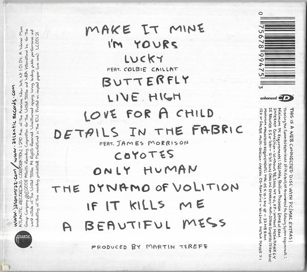 Jason Mraz : We Sing. We Dance. We Steal Things. (CD, Album, Enh, Gat)