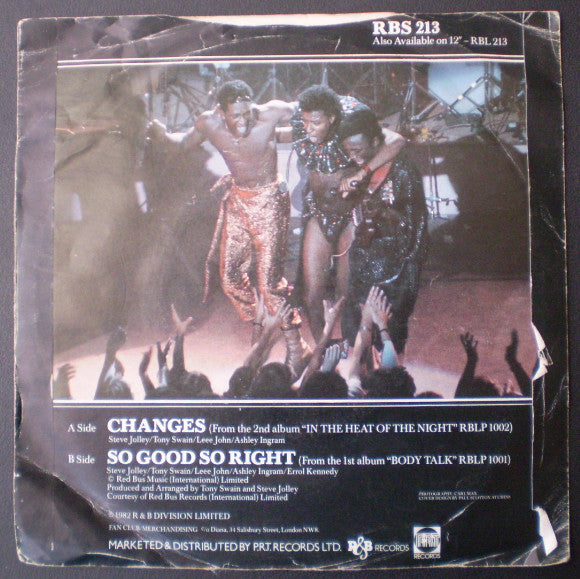 Imagination : Changes (7", Kno)