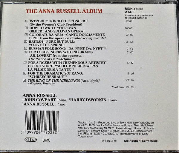 Anna Russell : The Anna Russell Album? (CD, Comp)