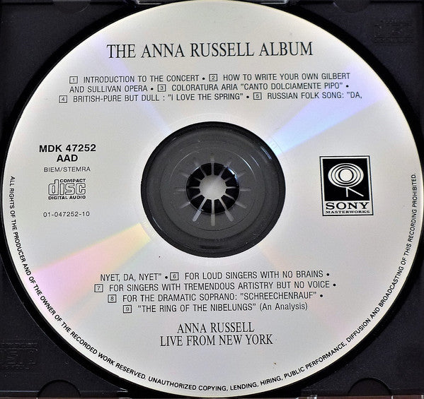 Anna Russell : The Anna Russell Album? (CD, Comp)